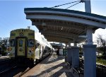 Sunrail Train # P312 at Poinciana Station with Bombardier Bilevel Cab Car # 2006 on the rear